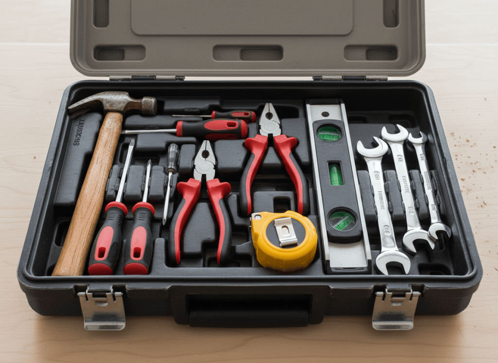 Kit básico de herramientas para el hogar